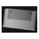 卓上パンフレット立て A4ヨコ 61-429-44-8【サイン・掲示用品 カタログスタンド・パンフレットスタンド 卓上用パンフレットスタンド 卓上パンフレット立...