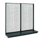 KZ ブラック片面ネットタイプW120×H300cm 本体 61-535-26-9【ECJ】