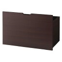 収納トロッコ ラスティック 61-543-30-4【店舗什器 ボックス・バスケット 木製ボックス 収納トロッコ】【ECJ】