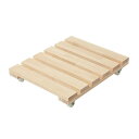 ボックス チリトリ型大パレット台車(無塗装) 61-544-29-4【シリーズ什器 HACOMARCHE(ハコマルシェ) その他 ボックス チリトリ型】【ECJ...