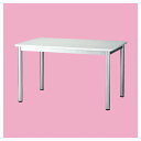 ミーティングテーブルソフトエッジ120×75cmホワイト 61-550-48-2【オフィス家具 会議用テーブル 会議用テーブル ミーティングテーブル ソフトエッ...