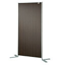 パネルタイプパーティション ブラウンW90×H188cm 61-550-90-3【オフィス家具 パーティション その他 衝立・パーティション パネルタイプパーテ...