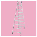 長尺専用脚立 9段 H260cm 61-551-27-2【ECJ】