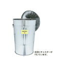 オバケツ キャスター付き KM70 H68.5cm 1台 61-554-73-8【店舗什器 ボックス・バスケット 木製ボックス オバケツ】【ECJ】
