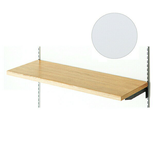 新 木棚W120×D30cmホワイト 61-554-10-2【ECJ】