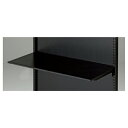 BR50 薄型スチール棚 W90×D30cm ブラック 61-555-77-3【システム什器 BR50(ベーシックラック) ゴンドラ什器 オプション BR 薄型...