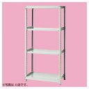 中軽量ボルトレスラック 5段 W180×D45cm 棚ライン入り 61-433-81-7【店舗運営用品 在庫場用品 在庫ラック 中軽量ボルトレスラック 200k...