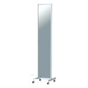 スリム両面ミラー(鏡厚5mm) 61-544-88-1【店舗什器 ミラー スリムタイプ スリム両面ミラー】【ECJ】