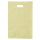 ポリ袋ハード型 アイボリー30×45cm1000枚 61-782-19-6【ラッピング用品 レジ袋・ポリ袋 スクエアバッグ(無地) ポリ袋ハード型 カラー アイ...