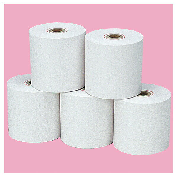 汎レジペーパー W58×外径60mm100巻 61-550-9-4【店舗運営用品 事務機器 レジスター 汎用普通紙レジペーパー】【ECJ】