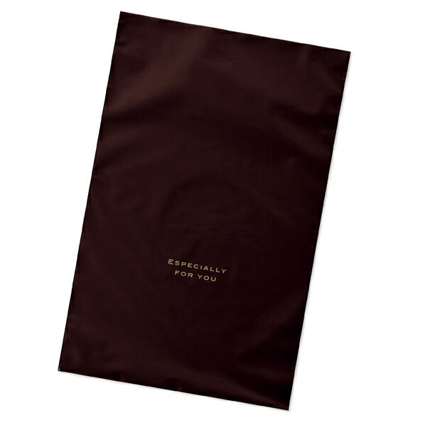 【まとめ買い10個セット品】 梨地ギフトバッグ ブラウン 10×18cm 100枚 61-802-99-1【ECJ】