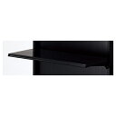 スチール棚セット 3段可変式 KZブラック用 W90cmタイプ D40cm 61-27-11-6【システム什器 KS/KZゴンドラ什器 KS/KZ ブラック スチール棚セット 3段可変式 KZブラック用 W90cmタイプ】【ECJ】