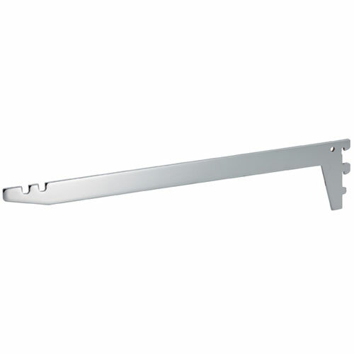 【まとめ買い10個セット品】スチール棚用ブラケット D40cm用 61-37-10-4【店舗什器 パネル ディスプレー 棚 店舗備品】【ECJ】