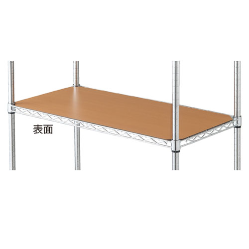 ワイヤーラック スチール棚用リバーシブル木製シート W90.7×D45.7cm用 61-65-4-2【シリーズ什器 ワイヤーラック・スチールラック ルミナスラック ワイヤーラック スチール棚用リバーシブル木製シートD45.7cmタイプルミナスラック スチールラック】【ECJ】