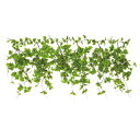 【まとめ買い10個セット品】人工観葉植物 グリーンシダレガーランドポトス1本 61-174-2-1【 演出・ディスプレイ用品 店内装飾用品 フェイクグリーン(人...