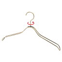 【まとめ買い10個セット品】スチール製ハンガー W42cm アンティークゴールド 10本 61-194-5-5【店舗什器 パネル ディスプレー ハンガー 棚 店...