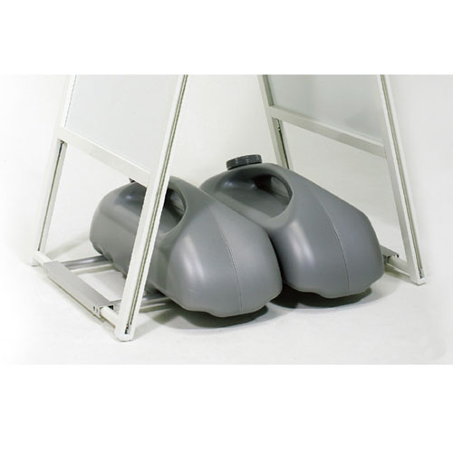 A型ポスタースタンド用ポリウェイト 61-223-11-1【サイン・掲示用品 スタンド看板・立て看板 ボード用オプション A型ポスタースタンド専用オプション】【ECJ】