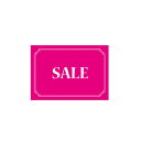ショーカード A6 SALE 10枚 61-237-15-4【販促用品 ポスター POP 店舗備品】【ECJ】