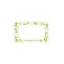 Mカードプクプクファンタジークローバー15枚 61-237-17-1【販促用品 POP用品 ショーカード メッセージカード プクプク ファンタジーPOP/販促用...