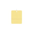 【まとめ買い10個セット品】カラーさげ札(糸付き) ベージュ 500枚 61-238-12-2【販促用品 ポスター POP タグ 店舗備品】【ECJ】