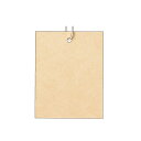 【まとめ買い10個セット品】パック再生紙下札糸付4×5.1cm 500枚 61-240-3-5【 販促用品 値付け用品 さげ札 さげ札 再生紙 】【 販促用品 ...