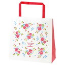 【まとめ買い10個セット品】ローズガーデン 手提げ紙袋 26×10×23 300枚 61-267-13-5【店舗備品 包装紙 ラッピング 袋 ディスプレー店舗】...