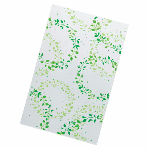 葉っぱOPPバッグ 9×15cm 50枚 61-272-15-1【ラッピング用品 ギフトバッグ リボン無しタイプ 葉っぱ OPPギフトバッグ ギフト/ラッピング...