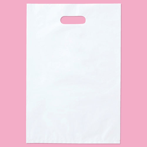 【まとめ買い10個セット品】 ポリ袋ハード型 白 30×45 1000枚 61-782-15-6【店舗什器 小物 ディスプレー ギフト ラッピング 包装紙 袋 ...