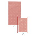 【まとめ買い10個セット品】不織布ギフトバッグキラキラピンク 12X20cm 50枚 61-658-67-1【ECJ】