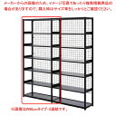 【まとめ買い10個セット品】TR スチール棚5段セット W75H210 本体 61-777-1-3【ECJ】