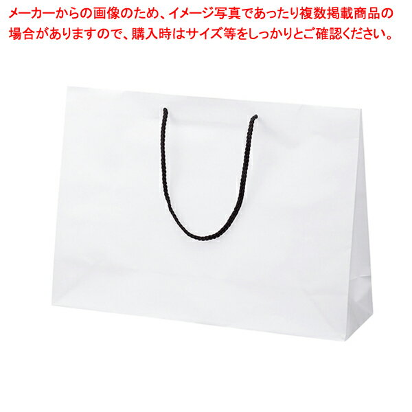 【まとめ買い10個セット品】マット貼り紙袋 白 45×13×30cm 150枚【ECJ】