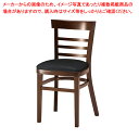 【まとめ買い10個セット品】リカータチェア座ありダークブラウン×1 61-783-59-4【ECJ】