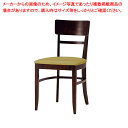 【まとめ買い10個セット品】木製チェア プレミス イエロー 1台 61-783-61-3【ECJ】