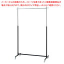 【まとめ買い10個セット品】組立式ハンガーラック 黒 W90cmタイプ 61-98-4-2【ハンガーラック】【ECJ】