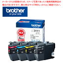 ブラザー 純正インクカートリッジ LC3111-4PK 4色パック 61-550-44-5【ECJ】
