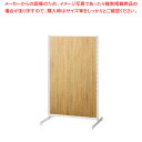 【まとめ買い10個セット品】SF中央両面タイプ W90×H150cm ホワイト 選べる8タイプ ラスティック柄有孔パネル付き 61-751-13-8【ECJ】