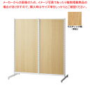 【まとめ買い10個セット品】SF中央両面タイプ W120×H135cm ホワイト 選べる8タイプ ラスティック柄有孔パネル付き 61-751-18-8【ECJ】