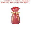 【まとめ買い10個セット品】フロストリボン付きギフトバッグ レッド 24×36(24)×底マチ12 20枚 61-757-31-2【簡単ラッピング/時短ラッピン...