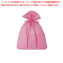 【まとめ買い10個セット品】フロストリボン付きギフトバッグ ピンク 45×56(42)×底マチ12 20枚 61-757-35-4【簡単ラッピング/時短ラッピン...