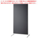 【まとめ買い10個セット品】SF中央両面セミスリムタイプ W90×H180cm ホワイト 選べる8タイプ ブラック有孔パネル付き 61-758-70-7【ECJ...
