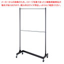 【まとめ買い10個セット品】機能性Zハンガーラック 2段ブラック 本体 61-779-17-1【ECJ】