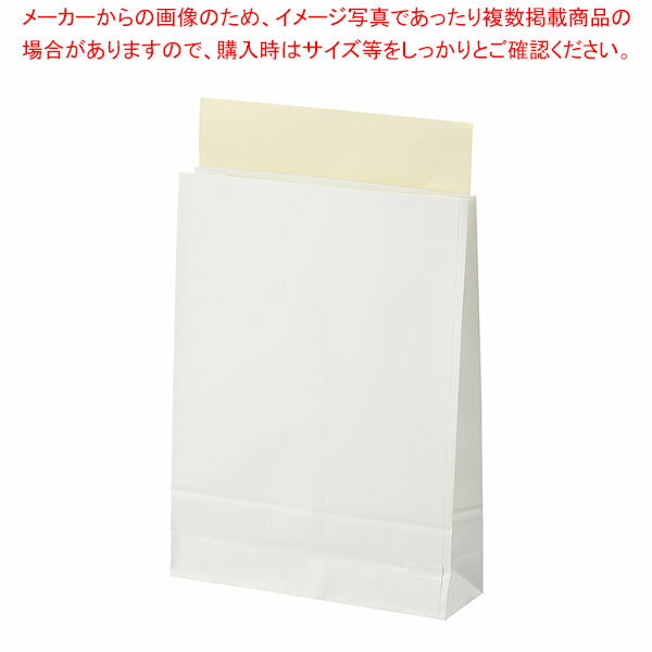 宅配袋 白無地 32×11×47 250枚 61-782-65-12【通販資材/梱包資材/ベロ付き/クラフト】【ECJ】
