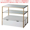 AG3段テーブルH100 トロッコ付 WH 61-798-13-1【ECJ】