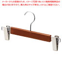 木製ボトムHブラウン外型クリップW30cm 10本 61-799-24-1【ECJ】