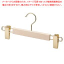 木製ハンガー 白染めボトム 1本 61-799-31-3【ECJ】