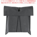 ボタンゴムタグ付不織布平袋グレーS10枚 25×38cm 61-800-51-1【ECJ】