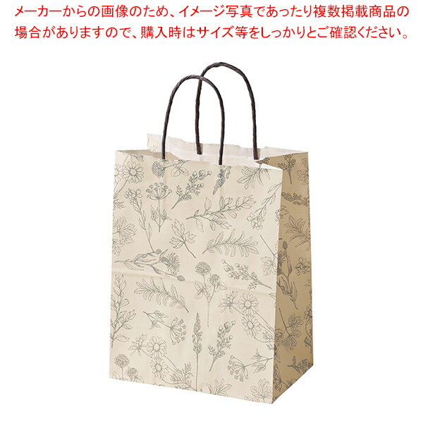 【まとめ買い10個セット品】手提紙袋ベルプランツ22×14×29cm 300枚 61-800-89-4【ECJ】