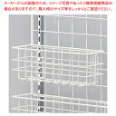 ネット用薄型網カゴ ホワイト幅27cm 61-809-66-1【ECJ】