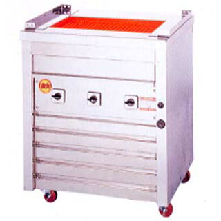 ヒゴグリラー 電気グリラー 万能タイプ床置型 3P-210 ［業務用串焼き機］【業務用 赤外線グリラー 焼き台 魚焼き機】【メーカー直送/後払い決済不可】【ECJ】