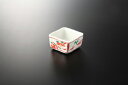 和食器 白志野万歴 角小鉢 37K108-11 まごころ第37集 【キャンセル/返品不可】【ECJ】